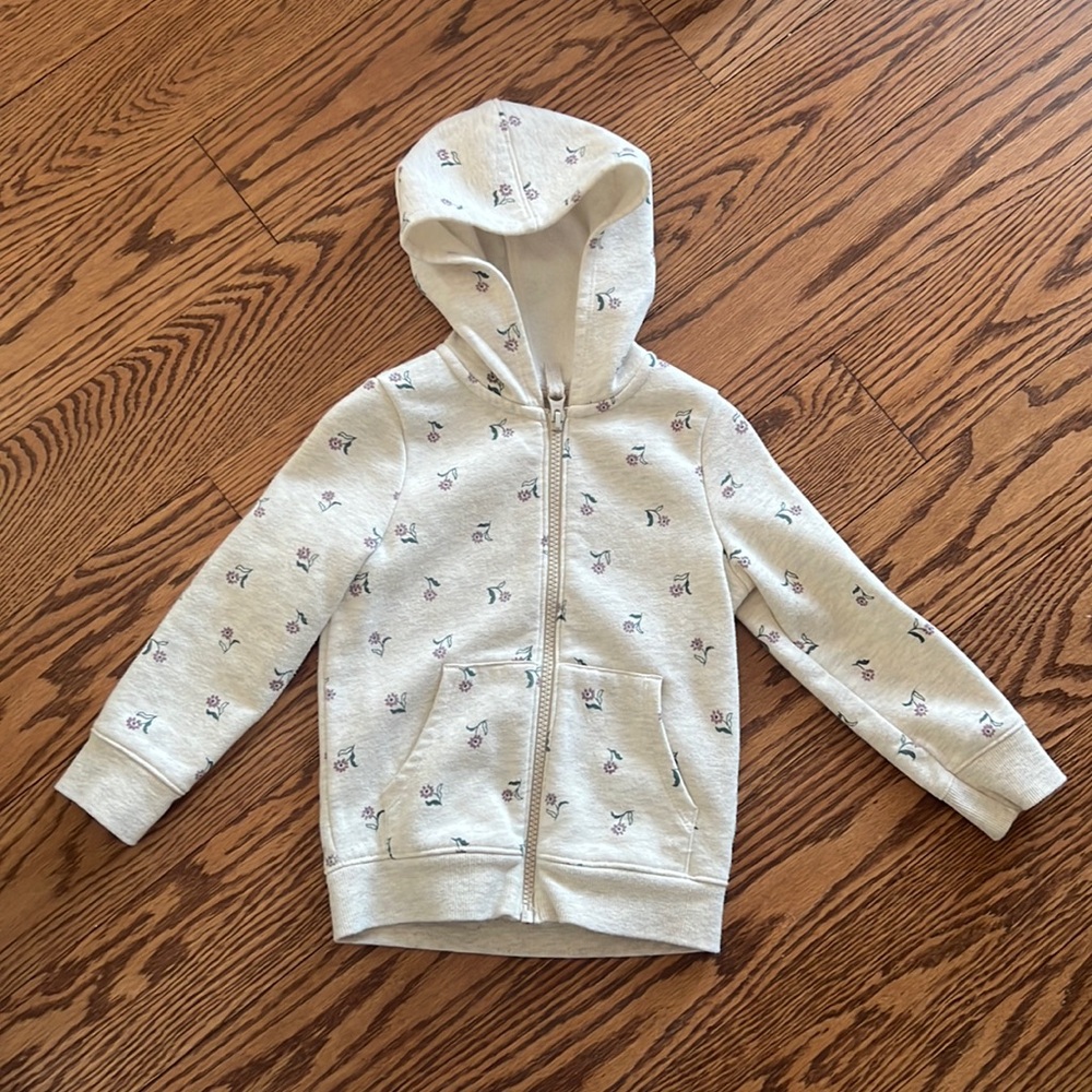 Cat & Jack Zip-Up Fleece Hoodie 3T